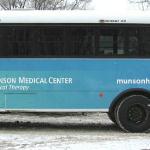 2nd Munson Medical Center Bus Ad on the BATA buses Traverse City, Michigan.