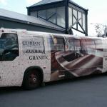 A nice use of space!  I doubt the view will take this bus for "Granite". lol