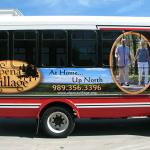 Alpena Village Appartments on the Thunderbay DAR Buses in Alpena, Michigan.