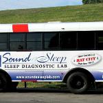 Sound A Sleep Sleep Diagnostic Lab on the Bay Metro Buses Bay City, Michigan.